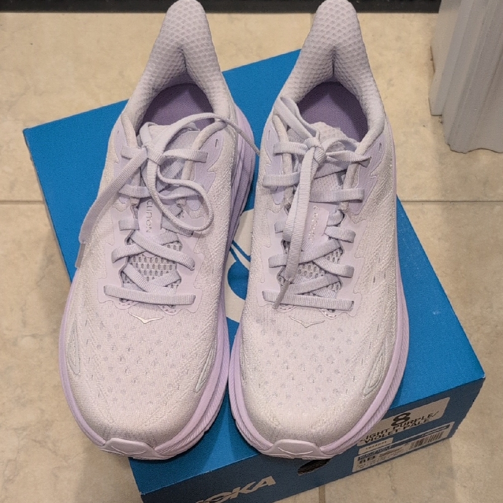Hoka Women's Light Purple Athletic Shoes - Picture 1 of 1